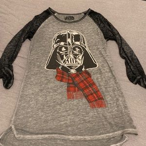 Death Vader burnout tee